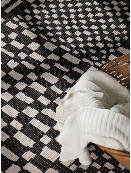 Tappeto da interno/esterno nero/color crema 200x300 cm Haringey Barkham – Ted Baker
