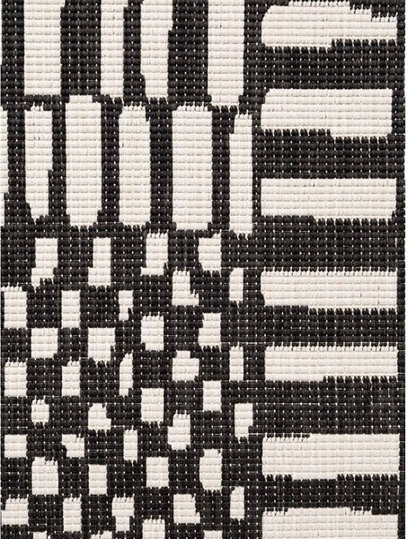 Tappeto da interno/esterno nero/color crema 200x300 cm Haringey Barkham – Ted Baker