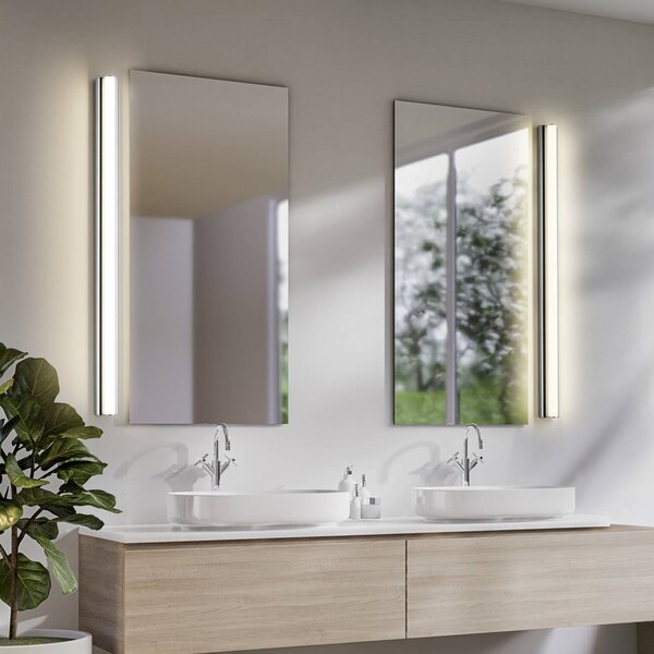 Helestra Applique da parete LOOM 2, Cromo / Argento, Bagno, Metallo, Applique