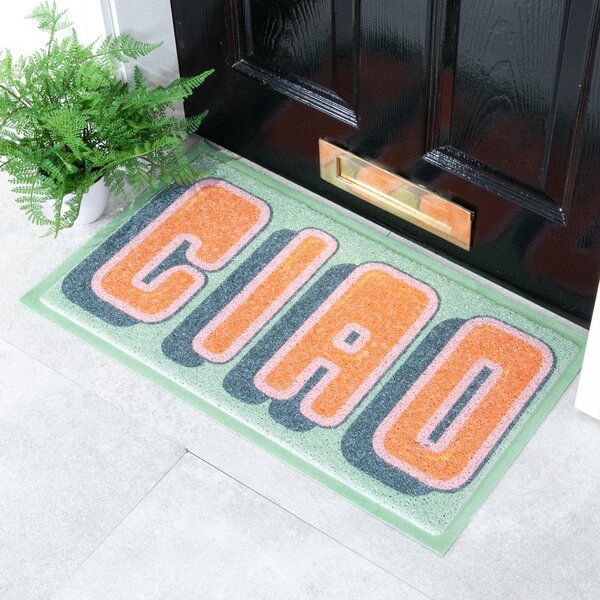 Zerbino in plastica riciclata 40x70 cm Ciao – Artsy Doormats