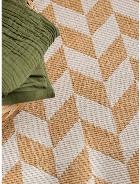 Passatoia da interno ed esterno giallo ocra/color crema 80x200 cm Haringey Terrick – Ted Baker
