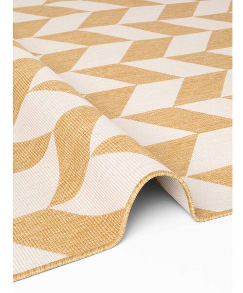 Passatoia da interno ed esterno giallo ocra/color crema 80x200 cm Haringey Terrick – Ted Baker
