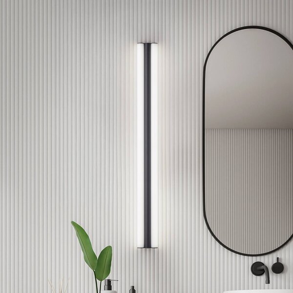 Helestra Applique da parete LOOM, Nero, Bagno, Metallo, Applique