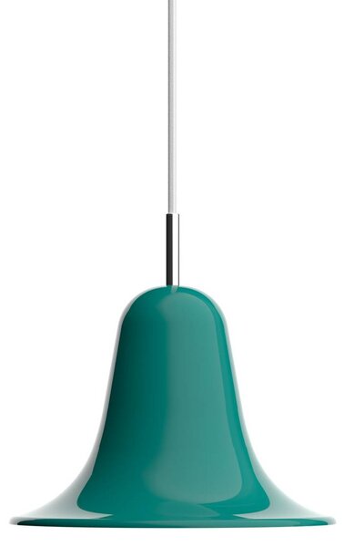 Verpan Lampada a sospensione Pantop, dimmerabile, Verde, Soggiorno / Sala da pranzo, Metallo, Design, Lampada a sospensione
