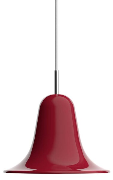 Verpan Lampada a sospensione Pantop, dimmerabile, Rosso, Soggiorno / Sala da pranzo, Metallo, Design, Lampada a sospensione