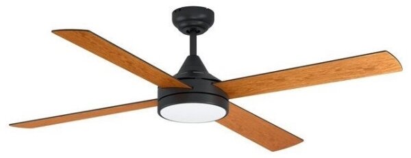 Eglo 35085 - Ventilatore da soffitto LED dimmerabile TRINIDAD LED/20W/230V + TC nero