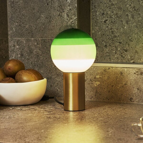 MARSET Lampada da tavolo di design Dipping Light, Verde, Soggiorno / Sala da pranzo, Vetro, Design, Lampada da tavolo