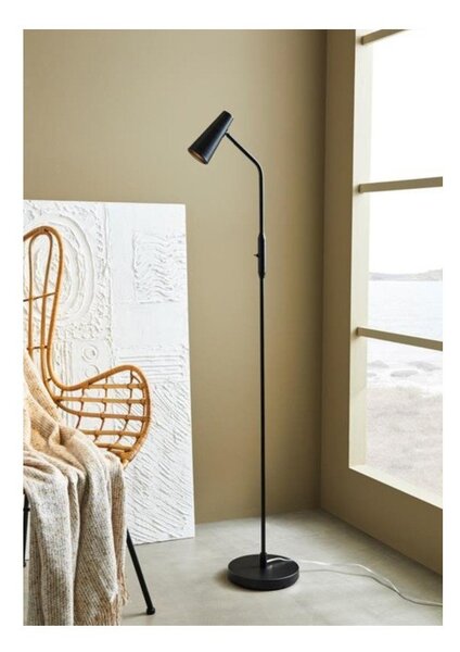 Lampada da terra nera, altezza 145 cm Crest - Markslöjd