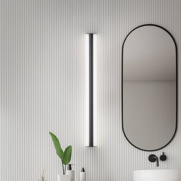 Helestra Applique da parete LOOM, Nero, Bagno, Metallo, Applique