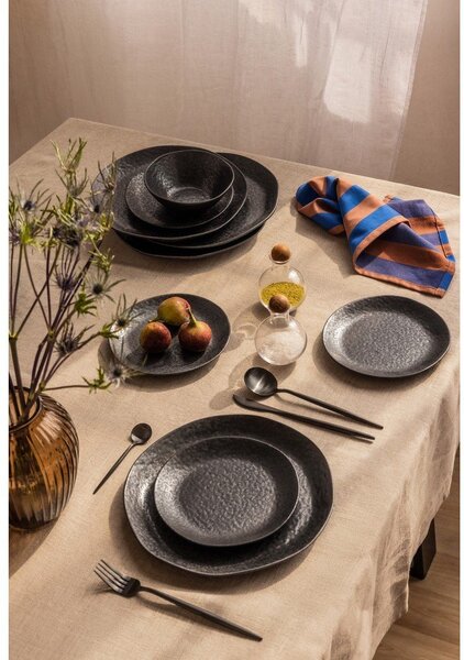 Set da pranzo in pietra 18 pz Dark Moon – Bonami Selection