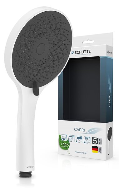 Doccetta CAPRI, bianco opaco/antracite