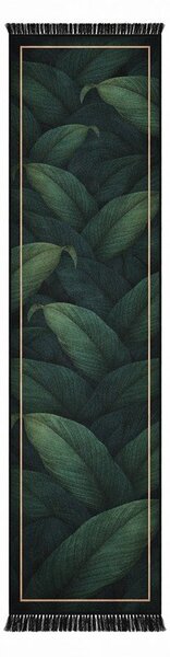 Passatoia color petrolio lavabile 80x200 cm Unique – Mila Home