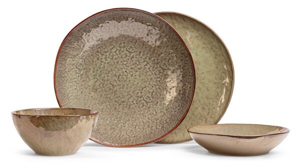 Set da pranzo in gres 16 pezzi Nephrite - Bonami Selection