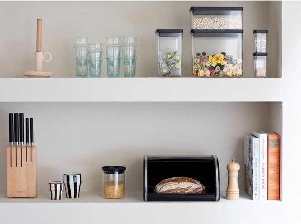 Cestino per pane in metallo Roll Top – Brabantia