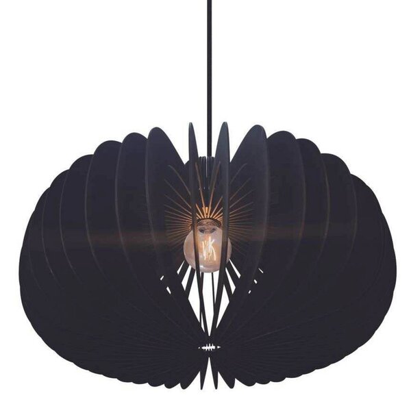 Nordlux Lampada a sospensione Hazo, dimmerabile, Soggiorno / Sala da pranzo, Legno, Scandinavo, Lampada a sospensione