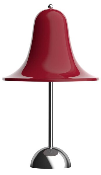 Verpan Lampada da tavolo Pantop, dimmerabile, Rosso, Soggiorno / Sala da pranzo, Metallo, Design, Lampada da tavolo