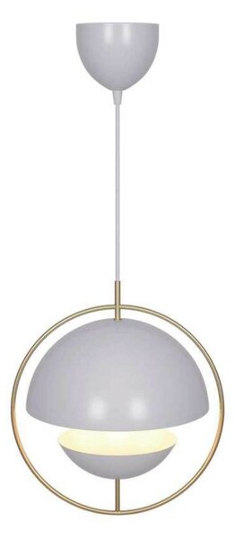 Nordlux Lampada a sospensione Tavia, dimmerabile, Bianco / Opale, Soggiorno / Sala da pranzo, Metallo, Scandinavo, Lampada a sospensione