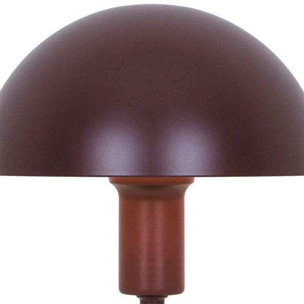 Nordlux Lampada da tavolo Ellen mini, Rosso, Soggiorno / Sala da pranzo, Metallo, Scandinavo, Lampada da tavolo