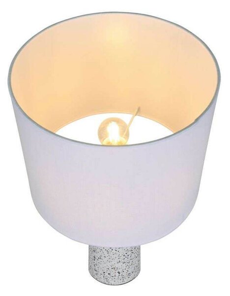 Nordlux Lampada da tavolo Antiga, Bianco / Opale, Soggiorno / Sala da pranzo, Pietra, Scandinavo, Lampada da tavolo