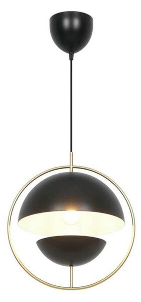 Nordlux Lampada a sospensione Tavia, dimmerabile, Nero, Soggiorno / Sala da pranzo, Metallo, Scandinavo, Lampada a sospensione