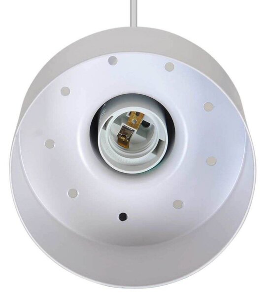 Nordlux Lampada a sospensione Matis, dimmerabile, Bianco / Opale, Soggiorno / Sala da pranzo, Metallo, Scandinavo, Lampada a sospensione