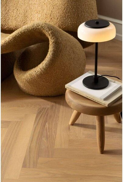 Nuura Aps Lampada da tavolo a LED Blossi, dimmerabile, Nero, Soggiorno / Sala da pranzo, Metallo, Scandinavo, Lampada da tavolo LED