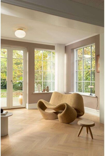 Nuura Aps Lampada da tavolo a LED Blossi, dimmerabile, Ottone / Oro, Soggiorno / Sala da pranzo, Metallo, Scandinavo, Lampada da tavolo LED