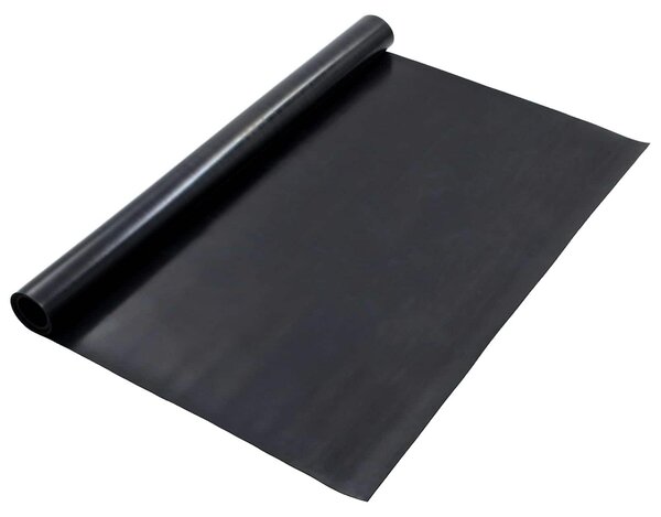 Tappeto per pavimento Nero 1,2 x 2 m Gomma