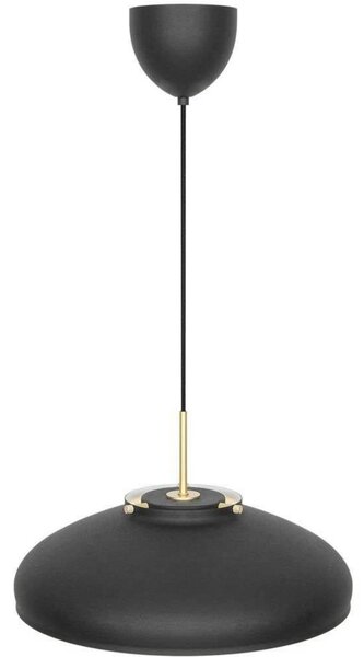 DFTP by Nordlux Lampada a sospensione Latif, dimmerabile, Nero, Soggiorno / Sala da pranzo, Ottone, Scandinavo, Lampada a sospensione