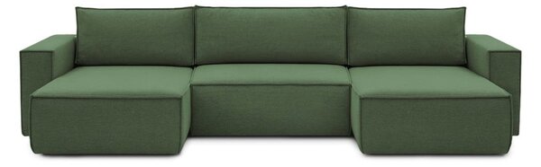 Divano angolare verde (a U) Nihad - Bobochic Paris