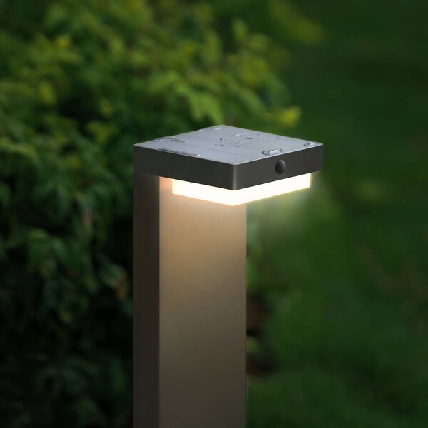 G & L Handels GmbH Lampioncino 800104, Nero, Alluminio, Lampada LED da esterni