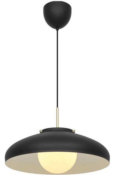 DFTP by Nordlux Lampada a sospensione Latif, dimmerabile, Nero, Soggiorno / Sala da pranzo, Ottone, Scandinavo, Lampada a sospensione