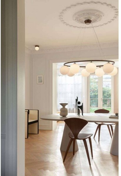 Nuura Aps Applique da parete di design Liila, dimmerabile, Bronzo / Ottone antico, Bagno, Metallo, Scandinavo, Applique