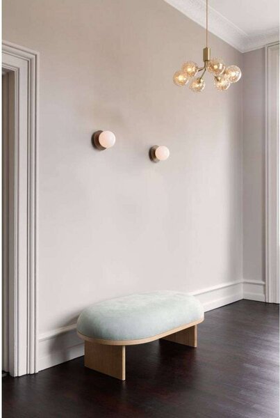 Nuura Aps Applique da parete di design Liila 1 Medium, dimmerabile, Bronzo / Ottone antico, Bagno, Metallo, Design, Applique