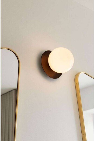Nuura Aps Applique da parete di design Liila 1 Medium, dimmerabile, Bronzo / Ottone antico, Bagno, Metallo, Design, Applique