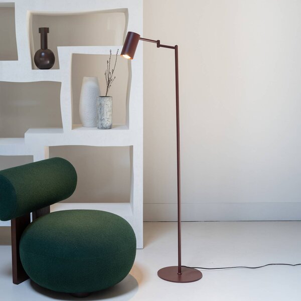 IT´S ABOUT ROMI Lampada da terra Bilbao, Rosso, Soggiorno / Sala da pranzo, Metallo, Moderno, Lampada da terra