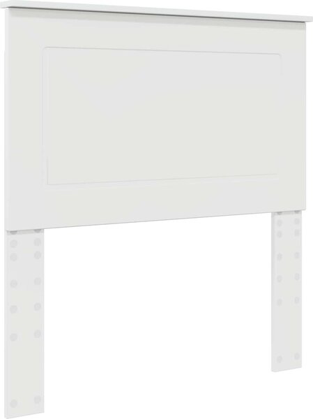 Testiera Bianco Lucido 100 cm Legno ingegnerizzato