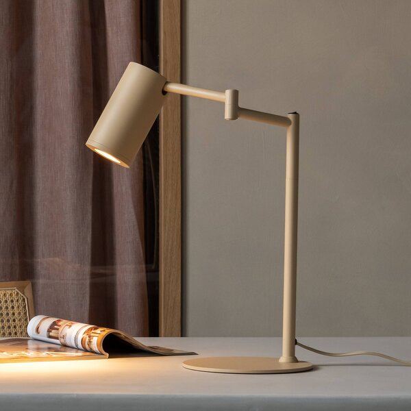IT´S ABOUT ROMI Lampada da scrivania Bilbao, Crema / Ambra, Soggiorno / Sala da pranzo, Metallo, Moderno, Lampada da tavolo