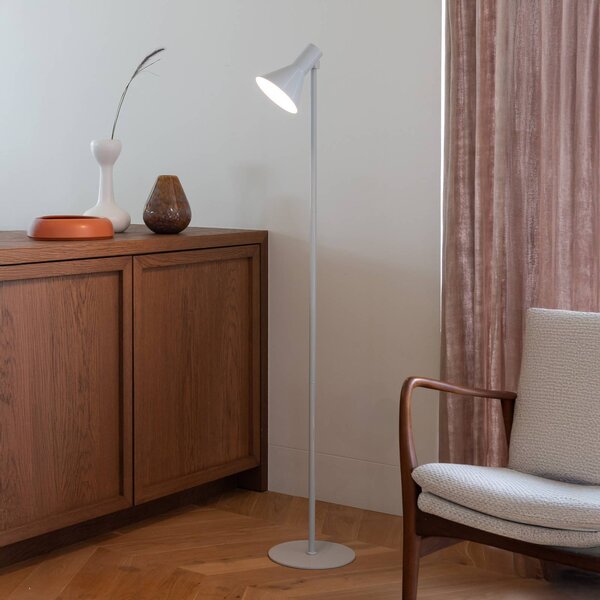 IT´S ABOUT ROMI Lampada da terra Stavanger, Alluminio / Grigio / Zincato, Soggiorno / Sala da pranzo, Metallo, Scandinavo, Lampada da terra