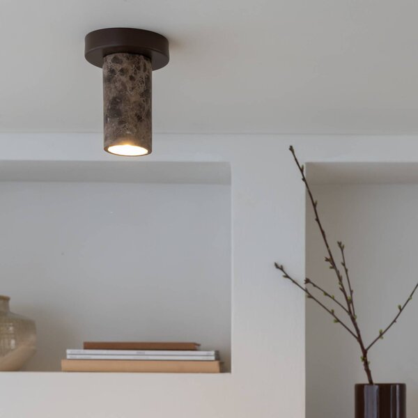 IT´S ABOUT ROMI Plafoniera soffitto Tivoli, Marrone / Ruggine, Soggiorno / Sala da pranzo, Pietra, Moderno, Plafoniera
