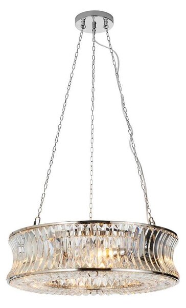 Endon 104528 - Lampadario con catena 6xE14/6W/230V cromo lucido