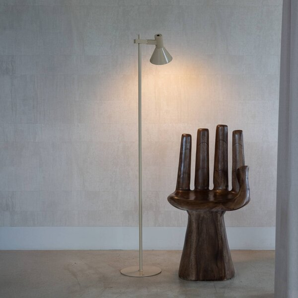 IT´S ABOUT ROMI Lampada da terra Stavanger, Crema / Ambra, Soggiorno / Sala da pranzo, Metallo, Scandinavo, Lampada da terra