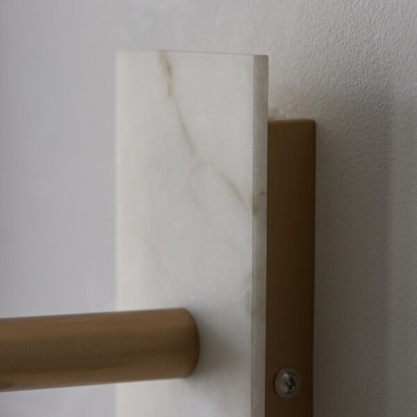 Endon 114200 - Lampada da parete 1xE14/7W/230V beige/oro