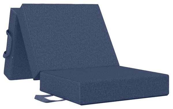 Divano Letto Pieghevole 75 x 63 x 45 cm Blu
