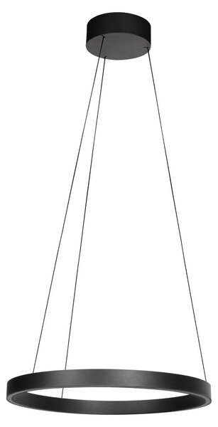Lampada a sospensione - nero - Mykty - plastica metallo - Ø 60cm - LED - 4203ZW - Steinhauer Exclusive