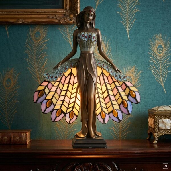 Abc HOME | Lampada lady in stile Tiffany
