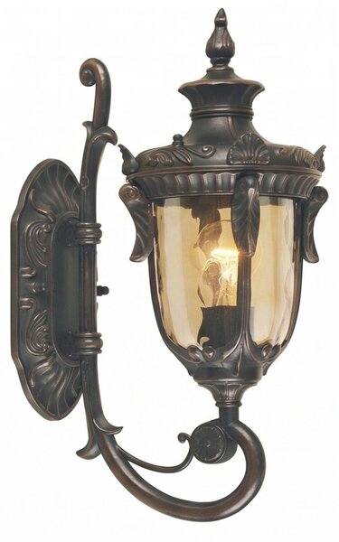 Lampada da parete per esterni nostalgica in bronzo rustico opulento AMY lampade da esterno antico balcone porta d'ingresso