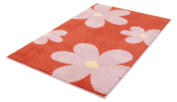 Tappeto per bambini rosso e rosa 80x150 cm Lolly Coral – FD