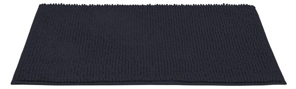 Tappetino per il bagno blu scuro in tessuto 50x80 cm Chenille – Allstar
