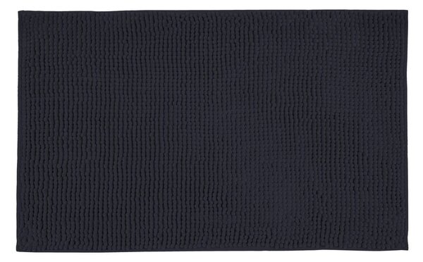 Tappetino per il bagno blu scuro in tessuto 50x80 cm Chenille – Allstar